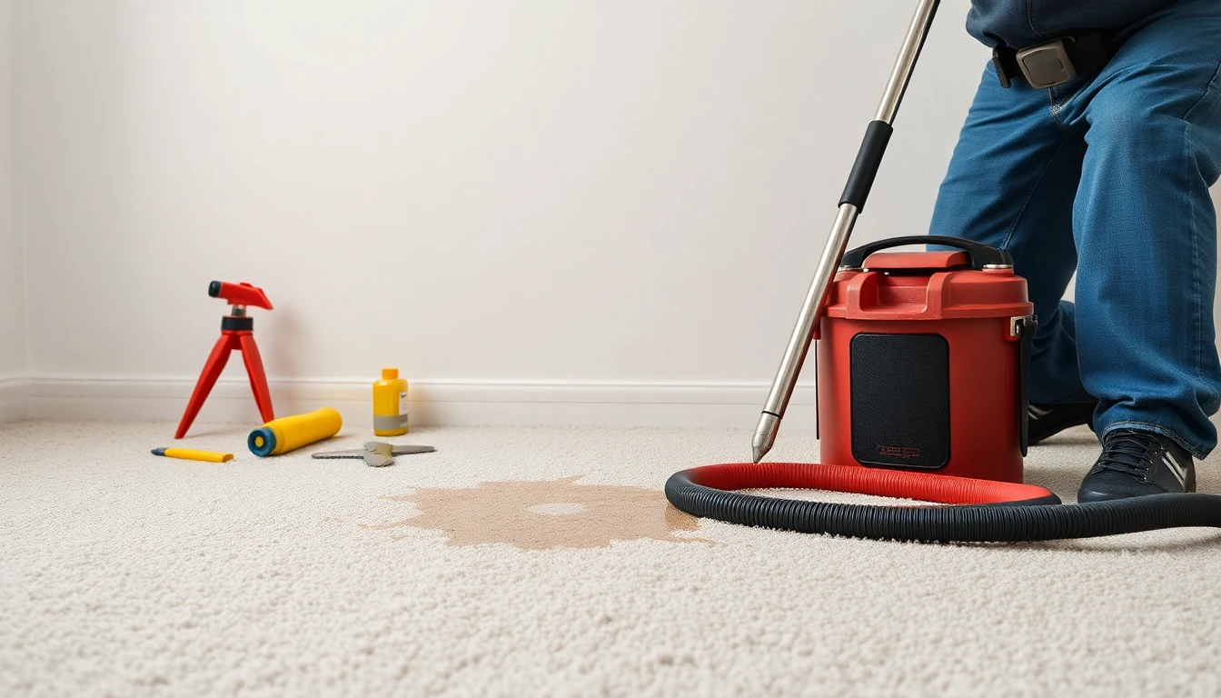 Carpet Water Damage Restoration